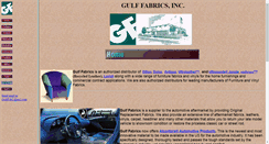 Desktop Screenshot of gulffabrics.com