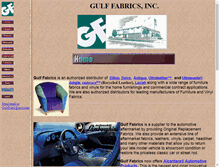 Tablet Screenshot of gulffabrics.com